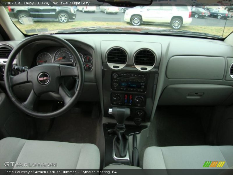 Red Jewel / Light Gray 2007 GMC Envoy SLE 4x4
