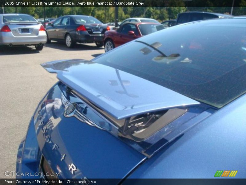Aero Blue Pearlcoat / Dark Slate Grey 2005 Chrysler Crossfire Limited Coupe