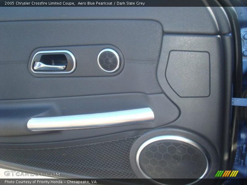 Aero Blue Pearlcoat / Dark Slate Grey 2005 Chrysler Crossfire Limited Coupe
