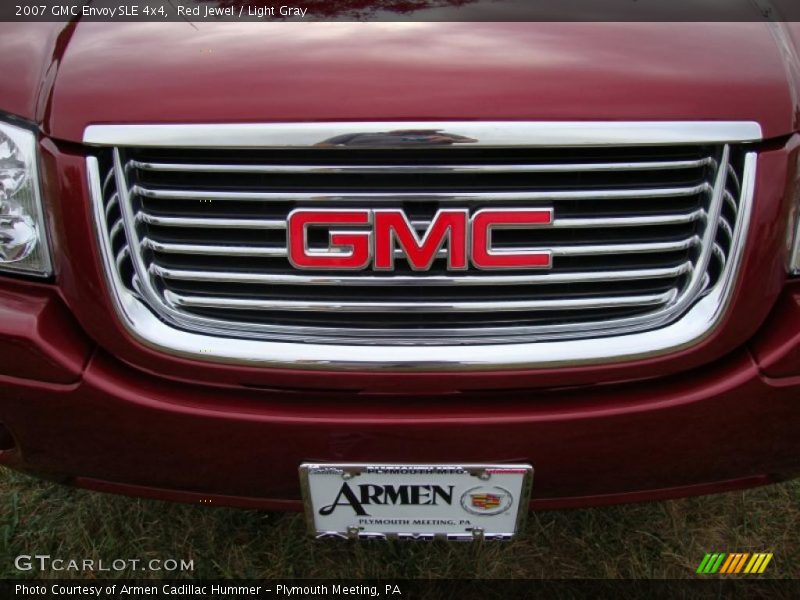 Red Jewel / Light Gray 2007 GMC Envoy SLE 4x4