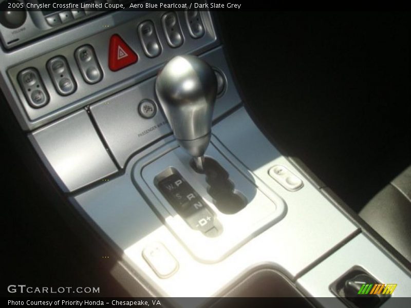 Aero Blue Pearlcoat / Dark Slate Grey 2005 Chrysler Crossfire Limited Coupe