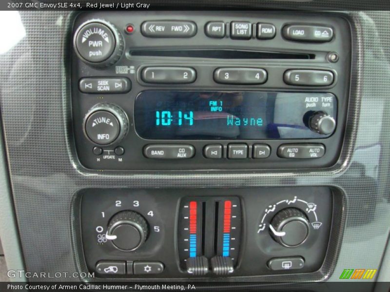 Red Jewel / Light Gray 2007 GMC Envoy SLE 4x4