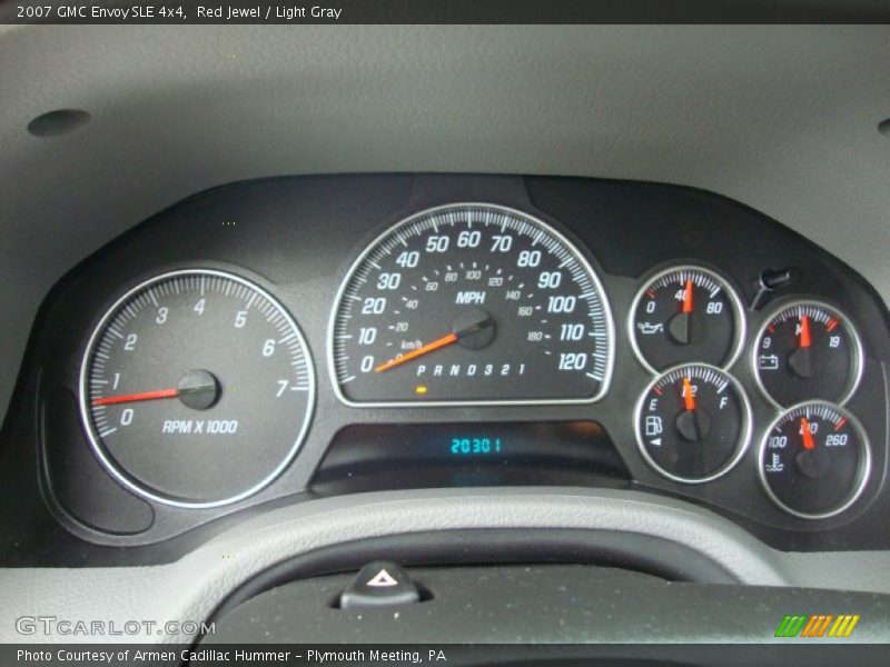 Red Jewel / Light Gray 2007 GMC Envoy SLE 4x4