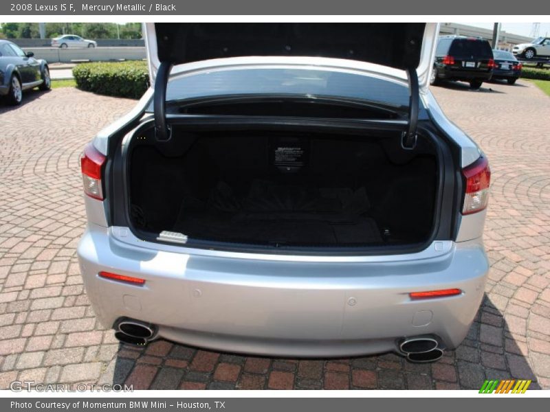 Mercury Metallic / Black 2008 Lexus IS F