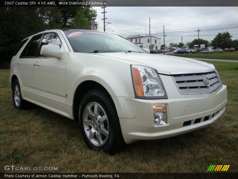 White Diamond / Cashmere 2007 Cadillac SRX 4 V6 AWD