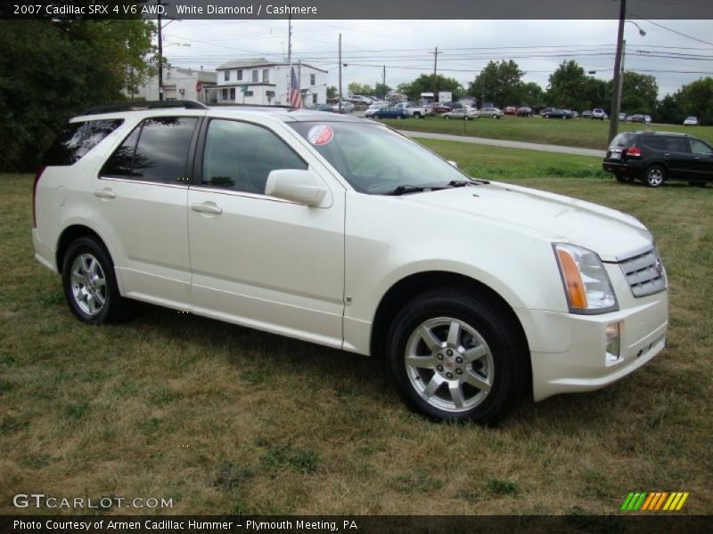 White Diamond / Cashmere 2007 Cadillac SRX 4 V6 AWD