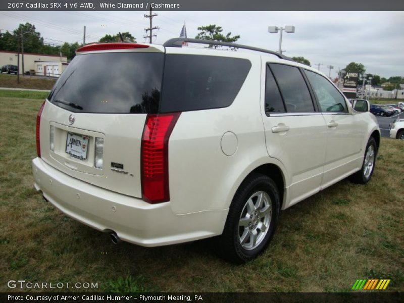 White Diamond / Cashmere 2007 Cadillac SRX 4 V6 AWD
