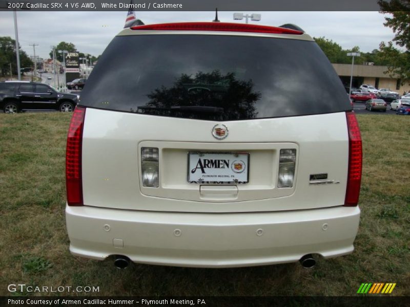 White Diamond / Cashmere 2007 Cadillac SRX 4 V6 AWD