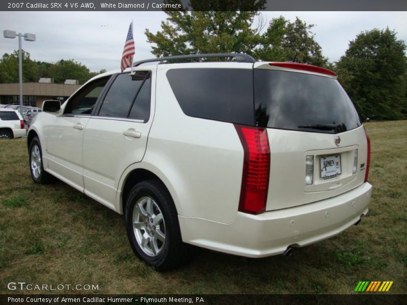 White Diamond / Cashmere 2007 Cadillac SRX 4 V6 AWD