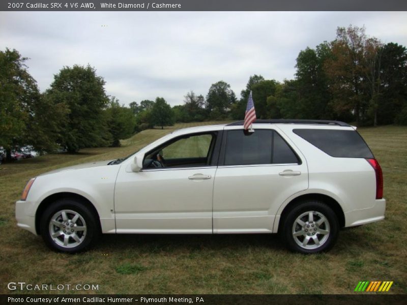 White Diamond / Cashmere 2007 Cadillac SRX 4 V6 AWD