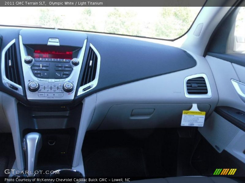 Olympic White / Light Titanium 2011 GMC Terrain SLT