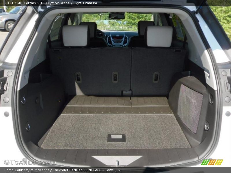 Olympic White / Light Titanium 2011 GMC Terrain SLT