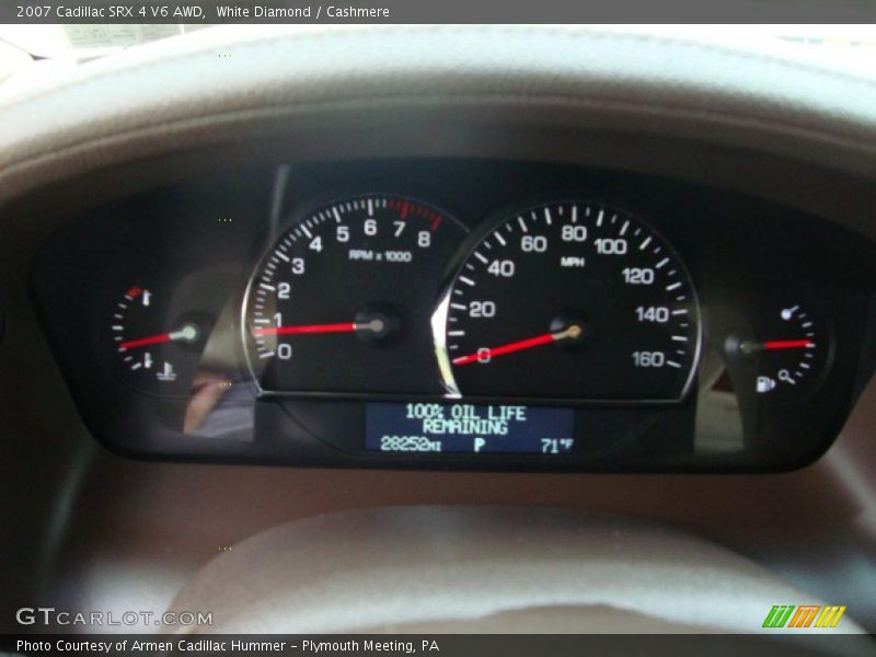 White Diamond / Cashmere 2007 Cadillac SRX 4 V6 AWD