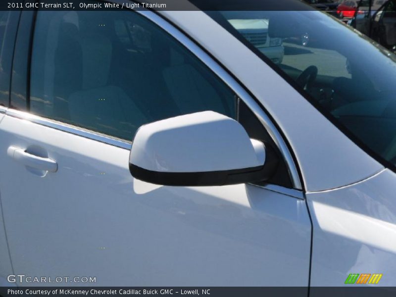 Olympic White / Light Titanium 2011 GMC Terrain SLT