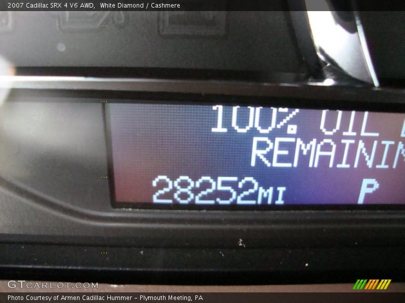White Diamond / Cashmere 2007 Cadillac SRX 4 V6 AWD