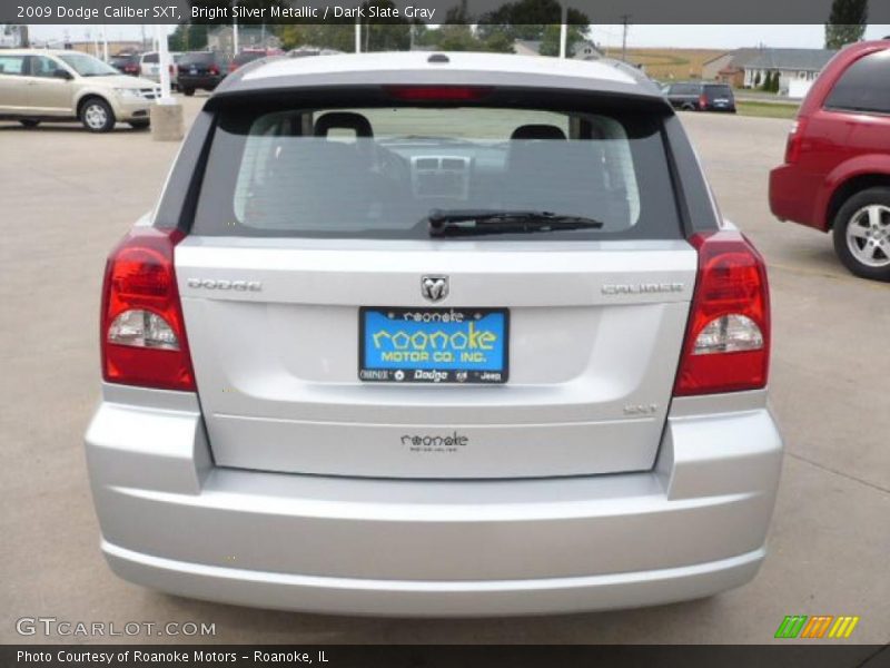 Bright Silver Metallic / Dark Slate Gray 2009 Dodge Caliber SXT