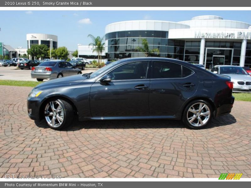 Smoky Granite Mica / Black 2010 Lexus IS 250