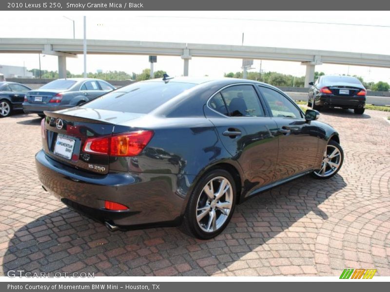 Smoky Granite Mica / Black 2010 Lexus IS 250