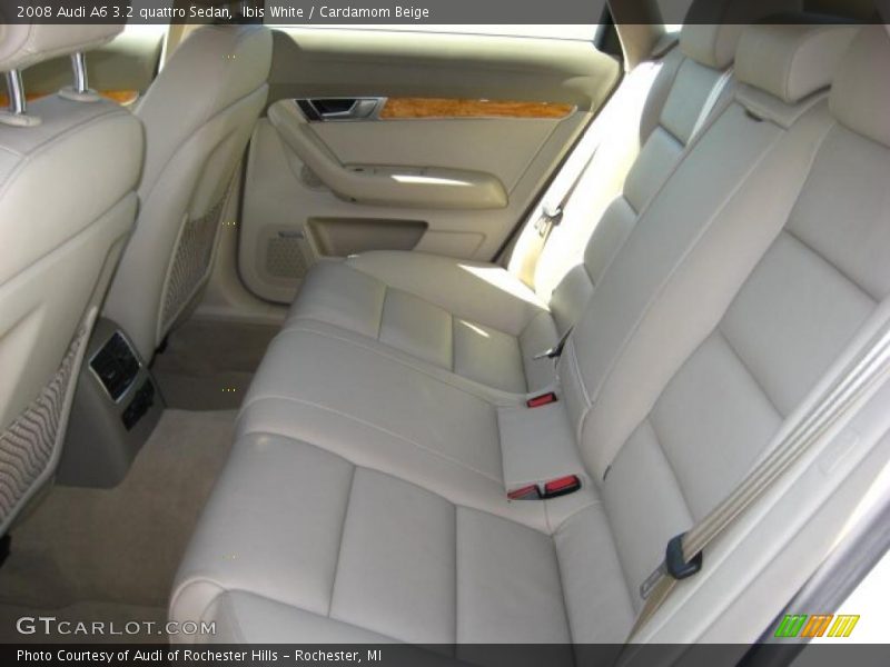 Ibis White / Cardamom Beige 2008 Audi A6 3.2 quattro Sedan