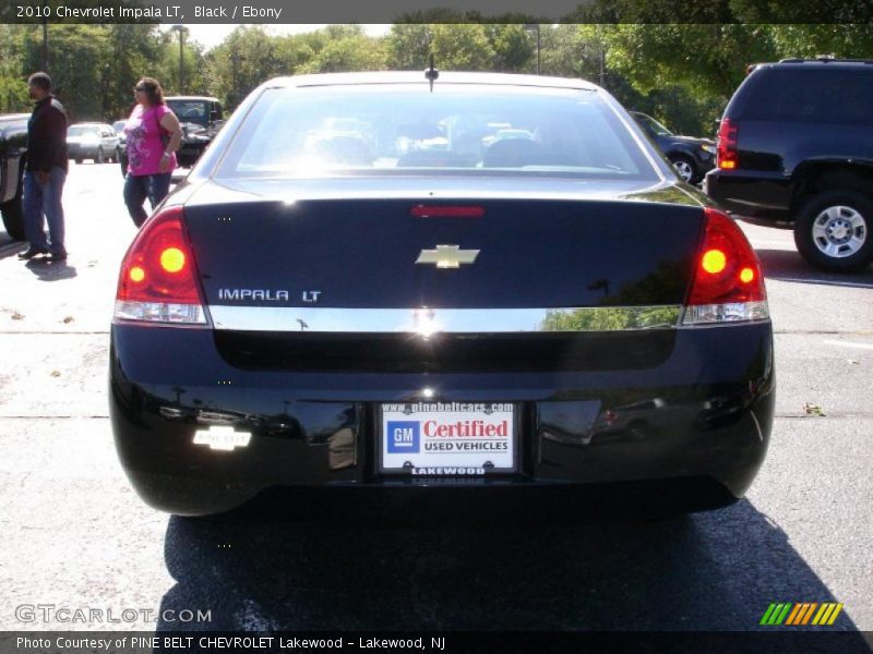 Black / Ebony 2010 Chevrolet Impala LT