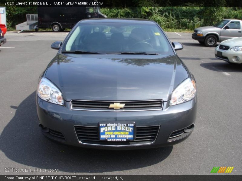 Cyber Gray Metallic / Ebony 2010 Chevrolet Impala LT