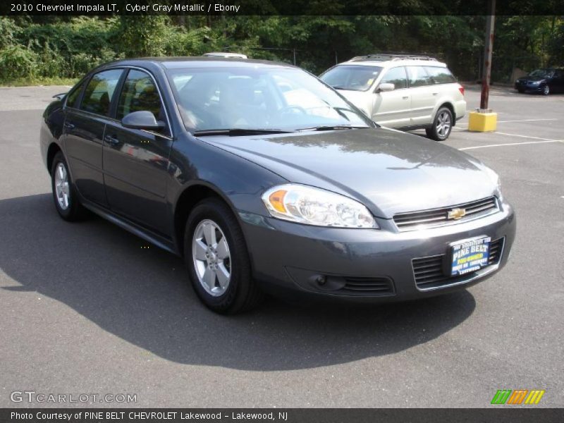 Cyber Gray Metallic / Ebony 2010 Chevrolet Impala LT