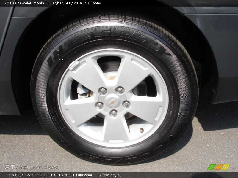 Cyber Gray Metallic / Ebony 2010 Chevrolet Impala LT