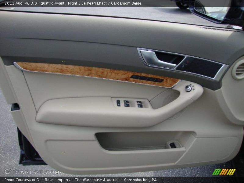 Night Blue Pearl Effect / Cardamom Beige 2011 Audi A6 3.0T quattro Avant