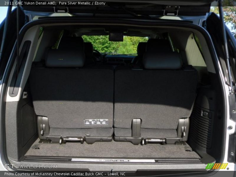 Pure Silver Metallic / Ebony 2011 GMC Yukon Denali AWD