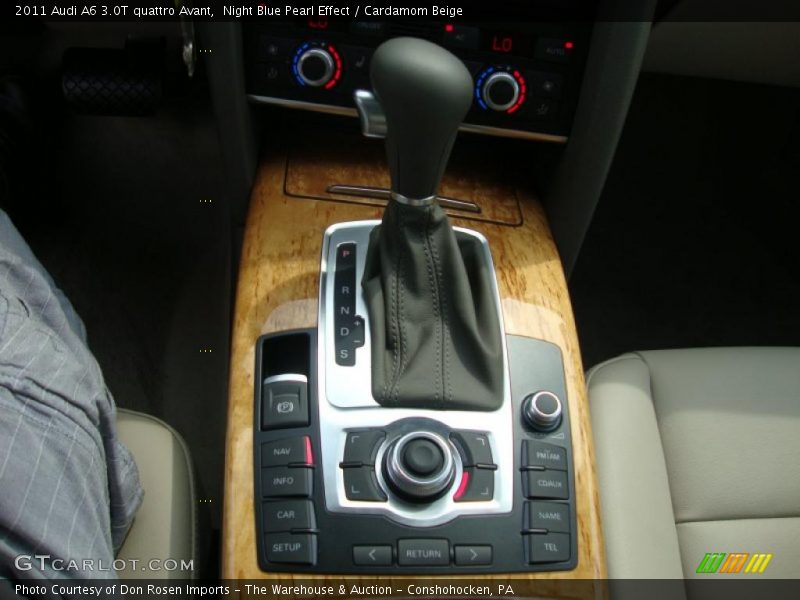 Night Blue Pearl Effect / Cardamom Beige 2011 Audi A6 3.0T quattro Avant