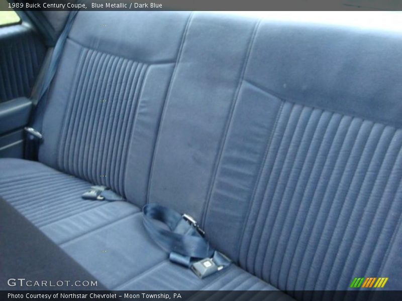Blue Metallic / Dark Blue 1989 Buick Century Coupe