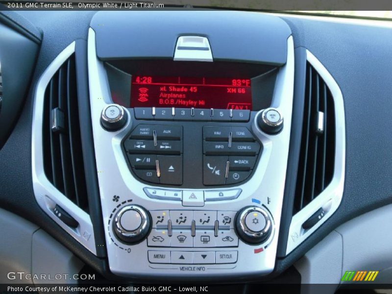 Olympic White / Light Titanium 2011 GMC Terrain SLE
