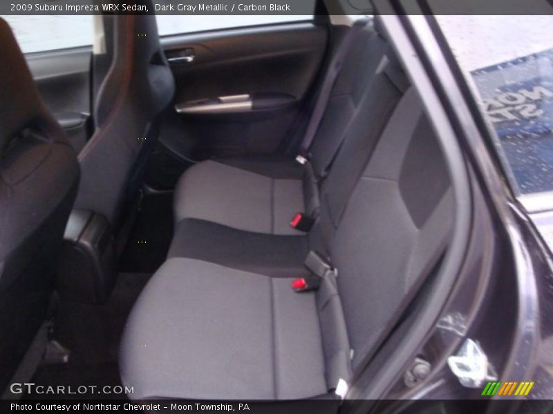 Dark Gray Metallic / Carbon Black 2009 Subaru Impreza WRX Sedan