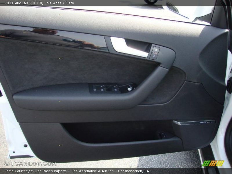 Ibis White / Black 2011 Audi A3 2.0 TDI