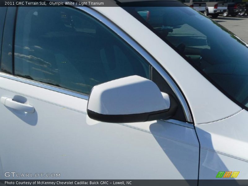 Olympic White / Light Titanium 2011 GMC Terrain SLE