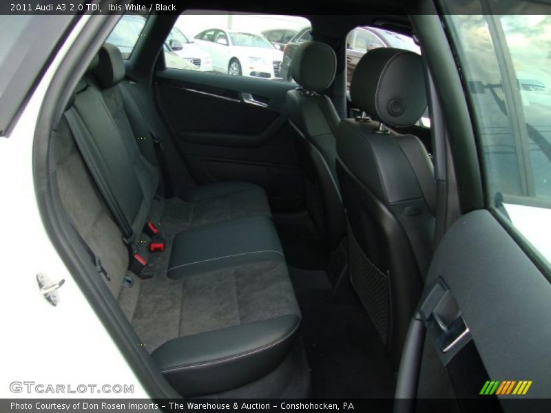 Ibis White / Black 2011 Audi A3 2.0 TDI