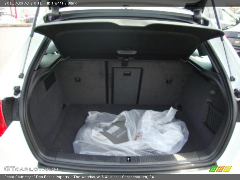 Ibis White / Black 2011 Audi A3 2.0 TDI