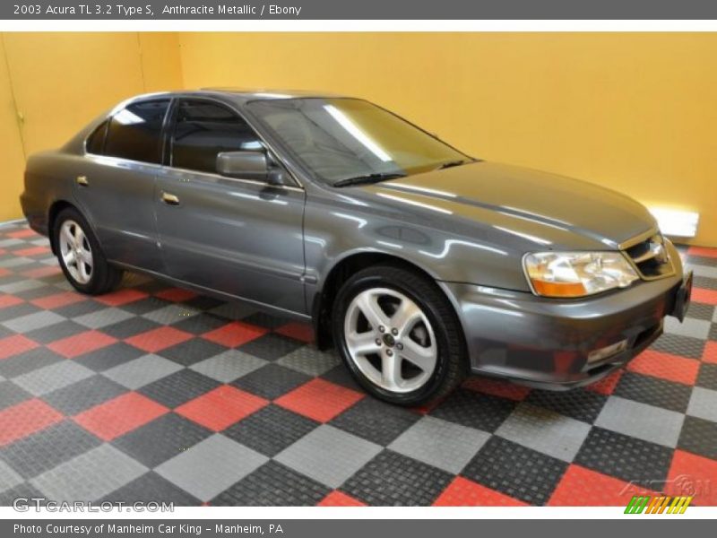 Anthracite Metallic / Ebony 2003 Acura TL 3.2 Type S