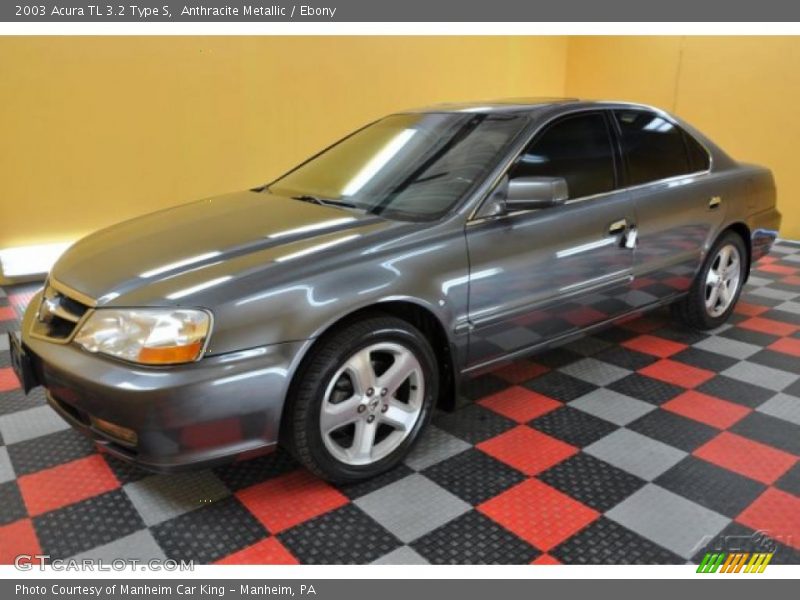 Anthracite Metallic / Ebony 2003 Acura TL 3.2 Type S