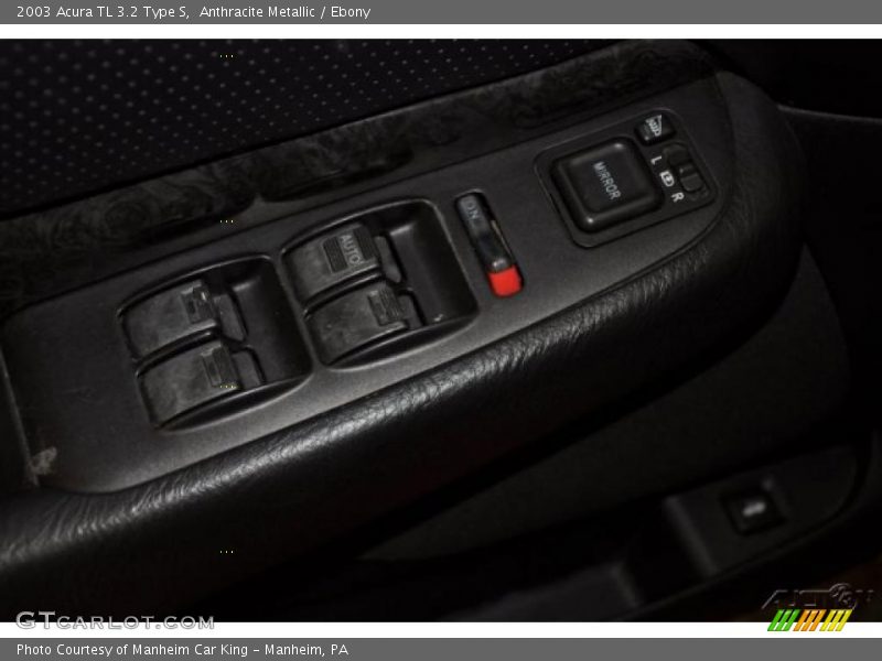 Anthracite Metallic / Ebony 2003 Acura TL 3.2 Type S
