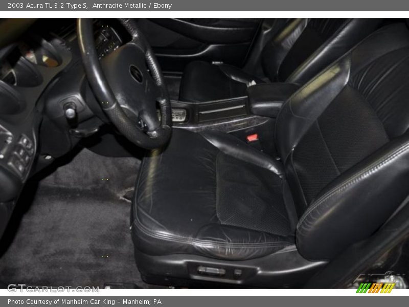 Anthracite Metallic / Ebony 2003 Acura TL 3.2 Type S