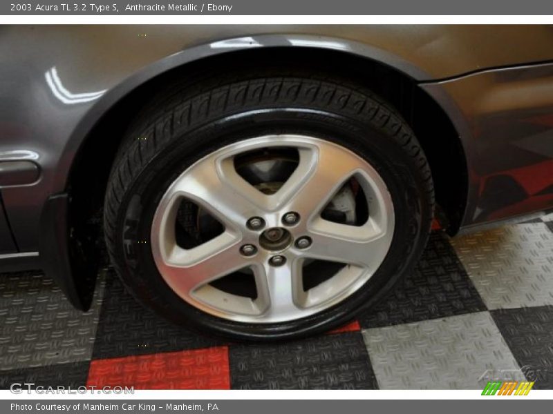 Anthracite Metallic / Ebony 2003 Acura TL 3.2 Type S