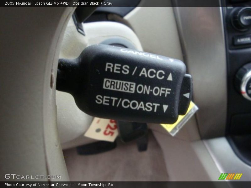 Obsidian Black / Gray 2005 Hyundai Tucson GLS V6 4WD