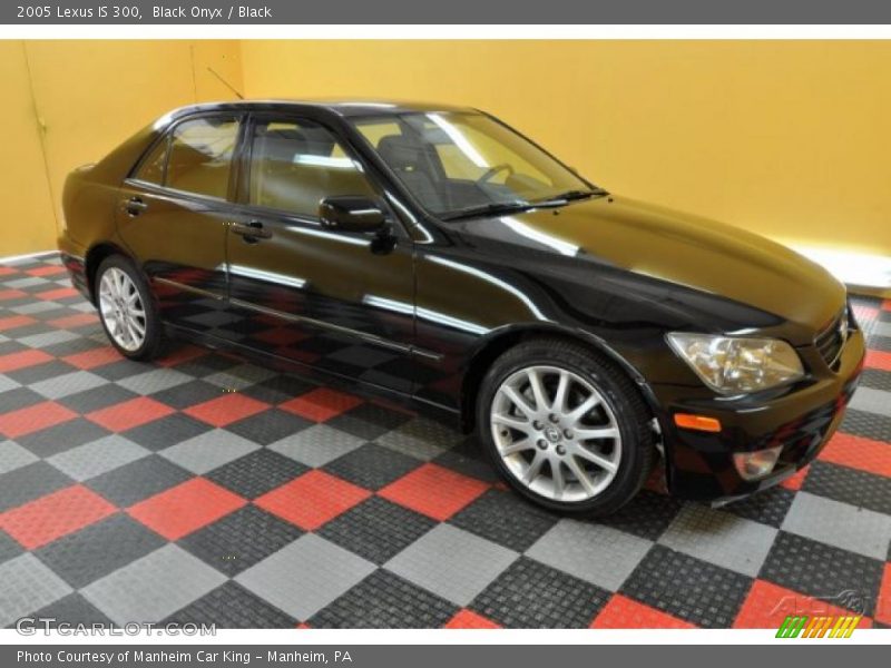 Black Onyx / Black 2005 Lexus IS 300