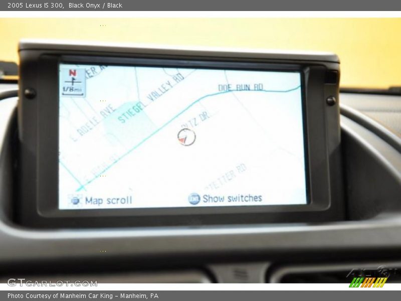Black Onyx / Black 2005 Lexus IS 300