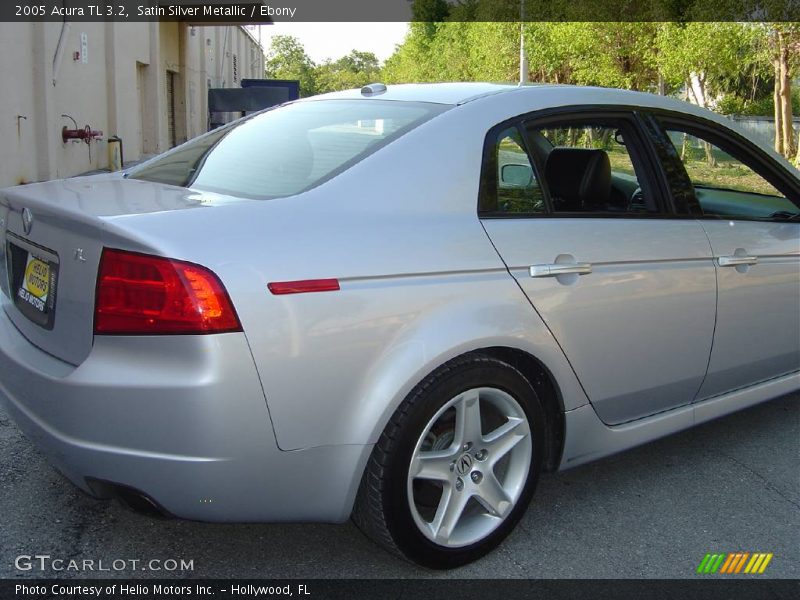 Satin Silver Metallic / Ebony 2005 Acura TL 3.2