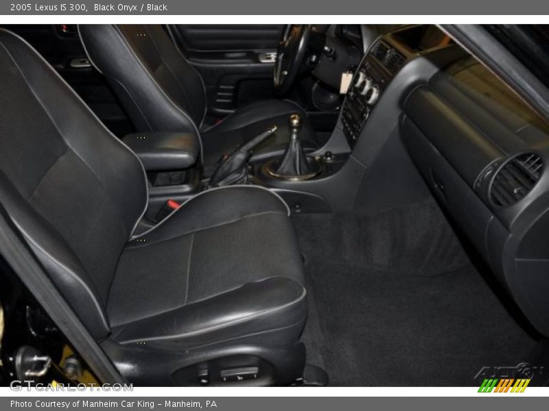 Black Onyx / Black 2005 Lexus IS 300