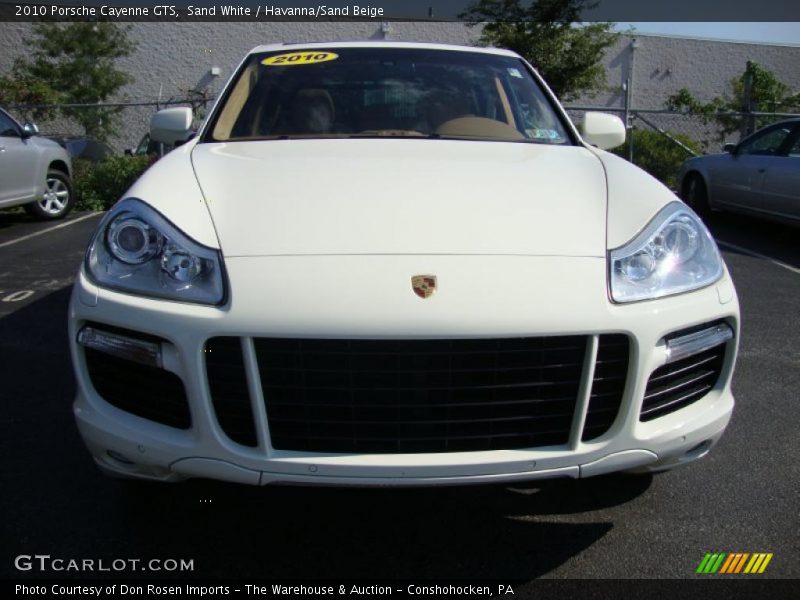 Sand White / Havanna/Sand Beige 2010 Porsche Cayenne GTS