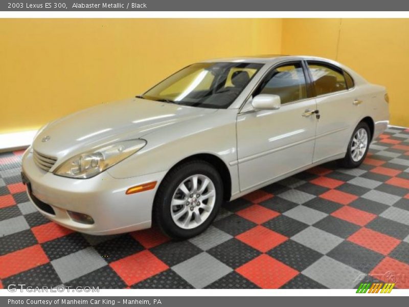 Alabaster Metallic / Black 2003 Lexus ES 300