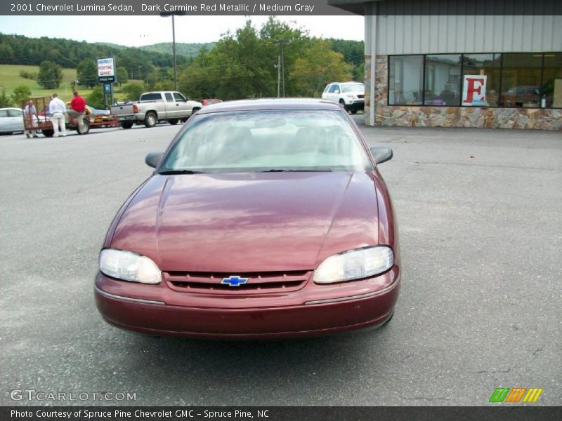 Dark Carmine Red Metallic / Medium Gray 2001 Chevrolet Lumina Sedan